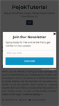 Mobile Screenshot of pojoktutorial.com